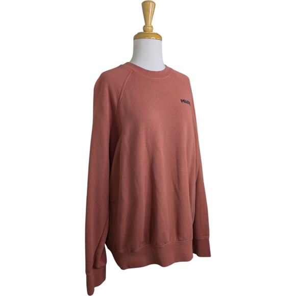 Spiritual Gangster x Peloton Sweatshirt XL Terracotta Crew Pullover Yoga Sweater - Picture 2 of 8